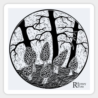 Morel Mushrooms Sticker